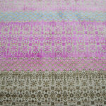 Modern Hand Knotted Wool Silk Multicolor Area Rug - Image 5