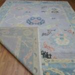 Lavender Bloom Heritage Oushak Rug - Image 5