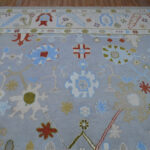 Sky Blossom Heritage Oushak Rug - Image 4