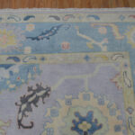Lavender Bloom Heritage Oushak Rug - Image 6