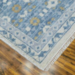 Designer Handknotted Mamluk Wool Area Rug - Image 4