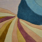 New Zealand Wool Swirl Tufted Rug - Image 5