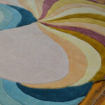 New Zealand Wool Swirl Tufted Rug - Image 4