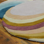 New Zealand Wool Swirl Tufted Rug - Image 3