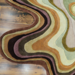 Organic Waves – Hand-Tufted New Zealand Wool Rug - Image 4