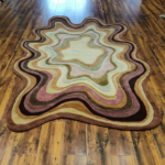 Organic Waves – Hand-Tufted New Zealand Wool Rug - Image 2