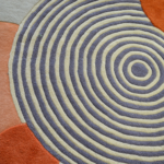 Modern Artistic Hand Tufted Wool Area Rug - Image 4