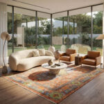 Meadow Mosaic Oushak Rug