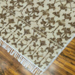 Hand Knotted Mamluk Wool Rug, Traditional Egyptian Geometric Medallion Carpet - Image 5