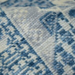 Mamluk Heritage Blue Handknotted Wool Rug - Image 4