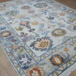 Ivory Heritage Oushak Rug – Hand Knotted Wool - Image 4