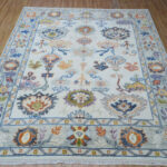 Ivory Heritage Oushak Rug – Hand Knotted Wool - Image 3