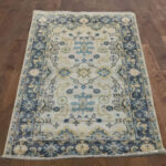 Ivory Heritage Oushak Rug – Hand Knotted Wool Rug - Image 4