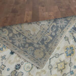 Ivory Heritage Oushak Rug – Hand Knotted Wool Rug - Image 5