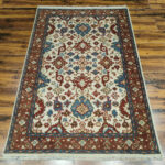Rust Medallion Heritage Rug – Hand Knotted Wool - Image 2