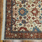 Rust Medallion Heritage Rug – Hand Knotted Wool - Image 4