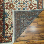 Rust Medallion Heritage Rug – Hand Knotted Wool - Image 6