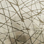 Ivory Taupe Shattered Stone Rug – Hand Knotted Wool & Viscose - Image 5